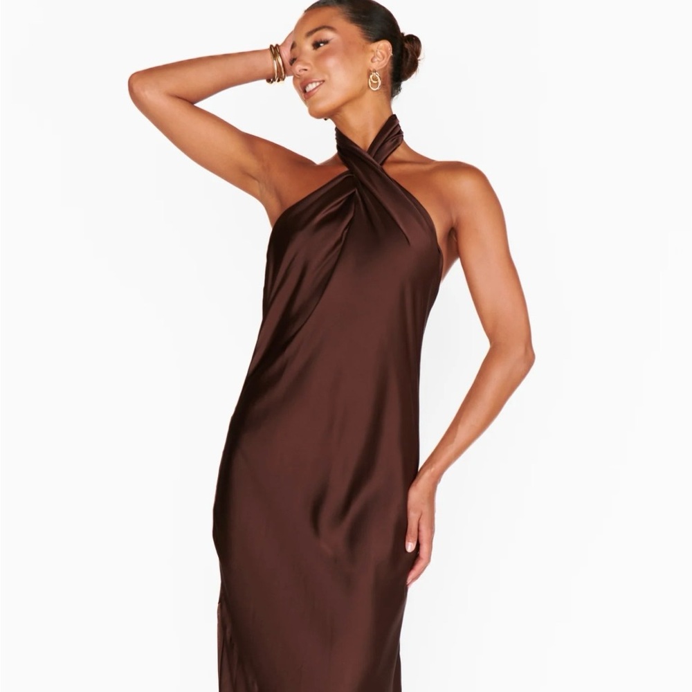 Jasmine Halter Maxi Dress